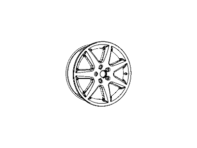 Mopar 1UA67DX8AA Rim Wheel