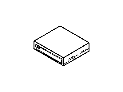 Mopar 56007653AD Amplifier-Radio