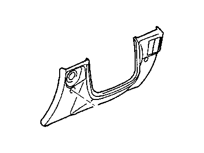 Mopar 5GV99XDVAA Cover-Instrument Panel