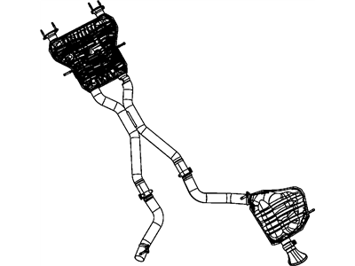 Mopar 5181684AC Resonator-Exhaust