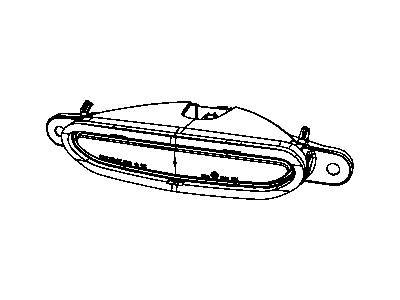 Mopar 5113616AA Lamp-Center High Mounted Stop