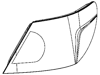 Mopar 5303991AG Lamp-Tail Stop Turn