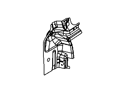 Mopar 5020834AB REINFMNT-Sliding Door Latch STRIKER