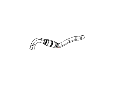 2014 Dodge Journey Exhaust Pipe - 68090621AB