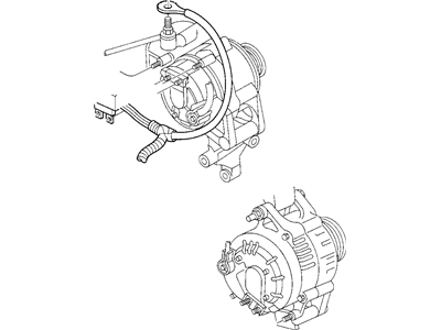 2003 Dodge Durango Alternator - 56029701AA