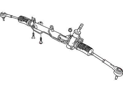 2007 Dodge Caravan Rack And Pinion - 4766250AG