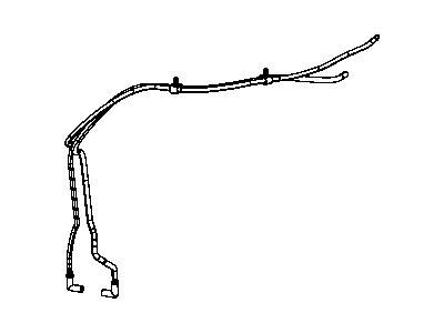 Mopar 55157431AC Hose-Windshield Washer