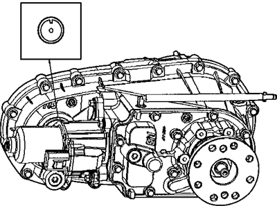 2009 Jeep Grand Cherokee Transfer Case - 52105904AD