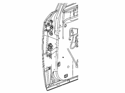Mopar 5112048AB Door-Rear Door Outer