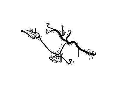 Mopar 56045245AB Wiring-Door