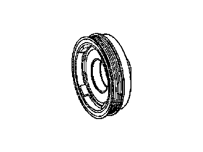 Mopar 68005582AA DAMPER-CRANKSHAFT