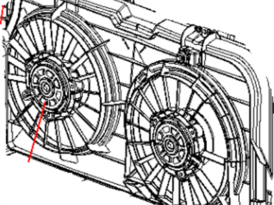 Chrysler Town & Country Radiator - 2AMR2795AA