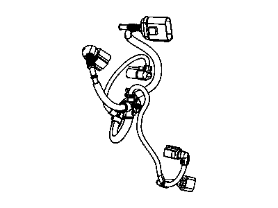 Mopar 68092091AA Wiring-Glow Plug