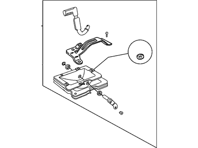 Mopar 52104080AC SHIFTER-Transfer Case