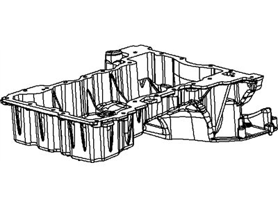 2018 Ram 1500 Oil Pan - 68229372AA