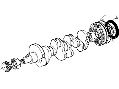 Mopar 4864541 Bearing-Crankshaft