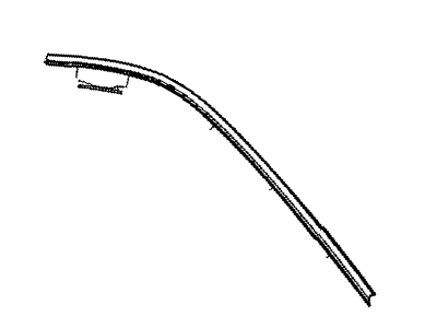 Mopar 55364098AB Seal-Body Side