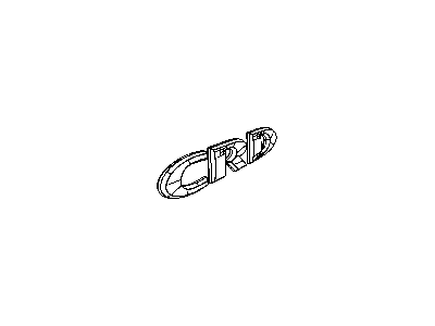 Mopar 55157095AC Nameplate