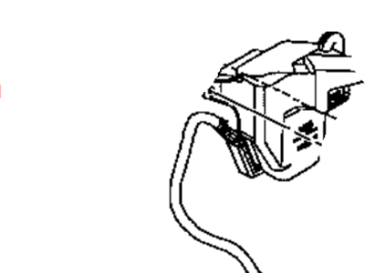 Mopar 5278651AB Bottle-COOLANT Recovery