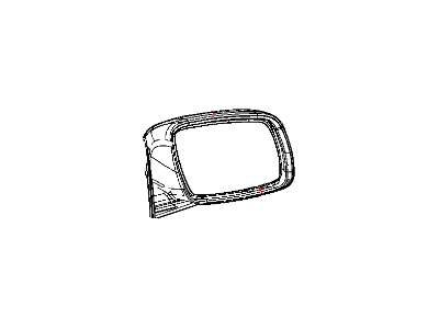 Mopar 1GC001BAAE Outside Rear View Mirror