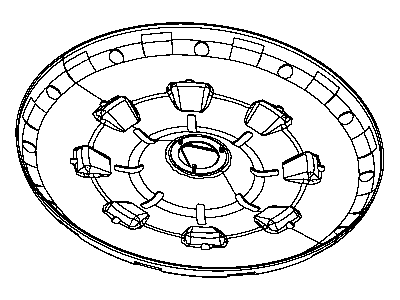 Mopar 4766409AA Cover-Spare Tire