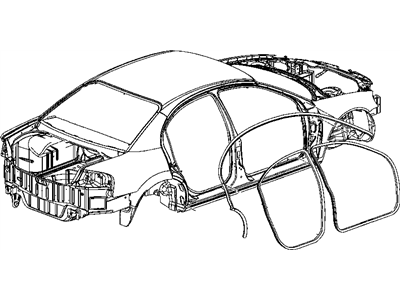 Mopar 4814538AE Pillar Base