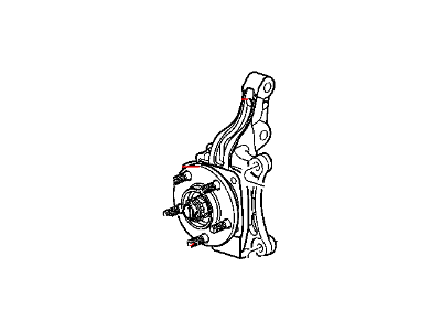 Mopar 5085887AD Front Steering Knuckle