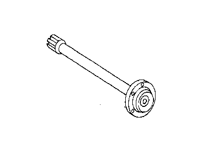 Dodge Sprinter 3500 Axle Shaft - 68026047AB