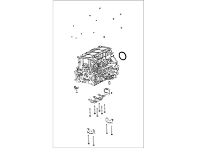 Mopar 68165791AB Engine-Short Block