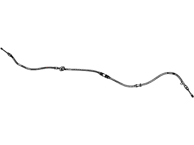 Dodge Dart Parking Brake Cable - 68194638AA