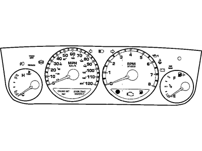 2003 Dodge Neon Speedometer - 4671805AL