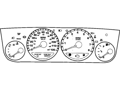 Dodge Neon Instrument Cluster - 4671805AL