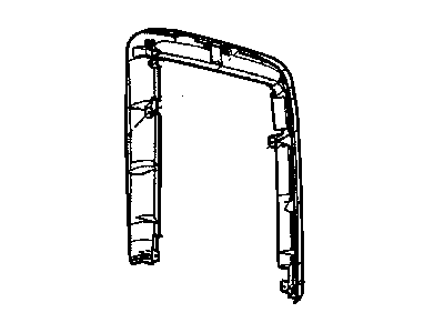 Mopar 5102504AA Panel-Front Seat Back