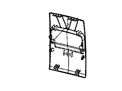 Mopar YM341L2AA Panel-Front Seat Back