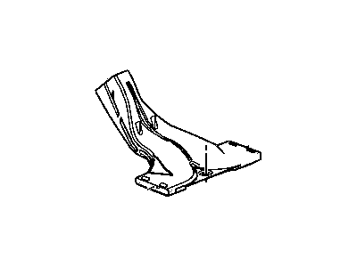 Mopar 5005190AC Duct-Floor Distribution