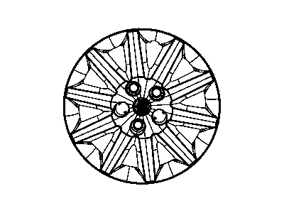 Mopar 5272553AC Wheel Cover