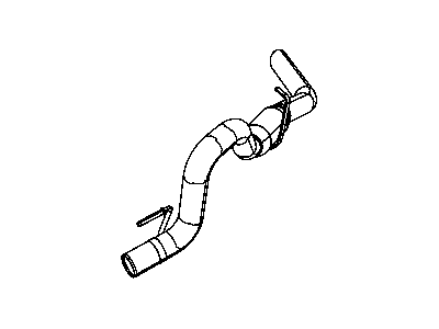 2009 Dodge Dakota Exhaust Pipe - 68030989AA