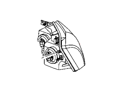 Mopar 4805761AD Headlamp