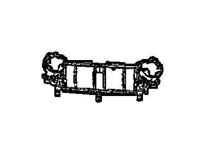 Mopar 55155800AF Grille-Grille Opening