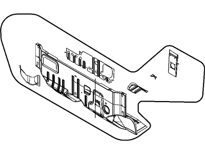 Chrysler Town & Country Dash Panels - 5109196AD