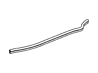 Mopar 55396672AA Weatherstrip-Hood