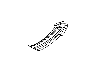 Mopar 4780833AA Extension-Front Side Rail