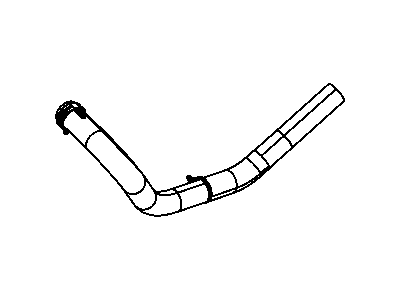 2010 Dodge Journey Radiator Hose - 5058397AC