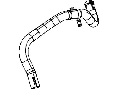 2010 Dodge Journey Radiator Hose - 5058393AC