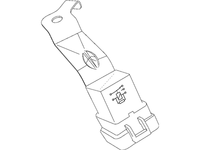 Mopar 68086357AA Relay And Bracket