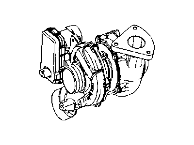 2012 Dodge Caliber Turbocharger - 68150052AA