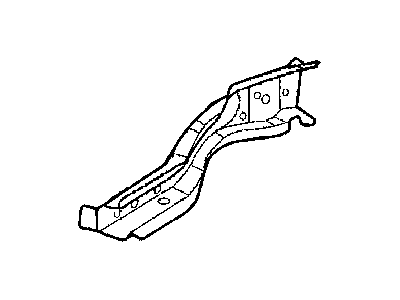 Mopar 4724471AG REINFMNT-Front Side Rail Front