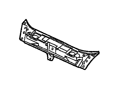 Mopar 4724509AC CROSSMEMBER-Radiator Closure Panel