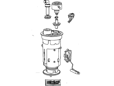 Mopar 4897422AA MODUL Kit-Fuel PUMP/LEVEL Unit