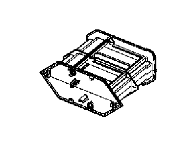 Mopar 68021973AA Housing-A/C And Heater Mid